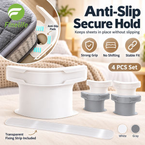4pcs Invisible Bedsheet Corner Fastener Clips Non-Slip Quilt Bed Cover Fixed Clips