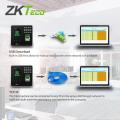 ZKTeco Biometrics Fingerprint Time Attendance Machine Security System Clock Time Recorder Punch Card Machine Password Check-in Card Reader USB Automatic Report Generation. 