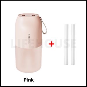 MIMORER Mini Air Humidifier Room Humidifier 300ML USB Portable Ultrasonic Aroma Essential Oil DiffuserCar Office Desktop Simple Small Diffuser 迷你空气加湿器
