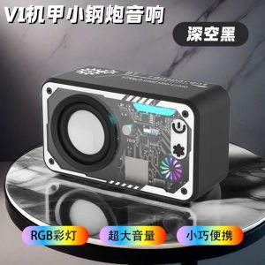 สินค้าพร้อมส่ง ลำโพงคอมพิวเตอร์ Speaker LED ลำโพงบลูทูธ 5.3 ระบบเสียงรอบทิศทาง บลูทูธเบสไร้สาย ไฟ7สี ใช้งานง่าย แบบพกพา