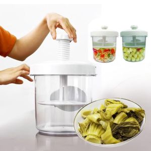 Hộp muối dưa cà Việt Nhật dung tích 3-5L - Hộp làm muối dưa thông minh - Lọ hộp làm muối dưa