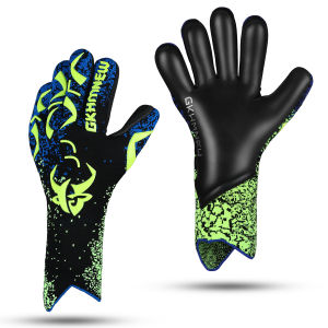 Soccer Goalie Gloves Youth Adults 4+3mm Super Grip High Performance Goalkeeper Gloves Breathable Soccer Gloves