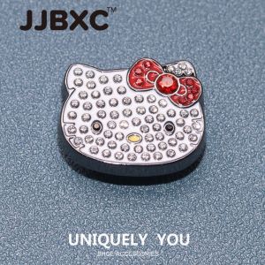 JJBXC CHARM Khóa Giày Phụ Kiện Giày Kim Loại Kim Cương Kuromi Quế Chó Giai Điệu DIY Giày Thời Trang Phụ Kiện