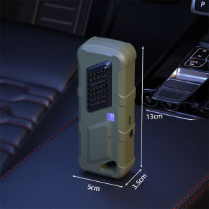 USB อุปกรณ์กำจัดฟอร์มาดีไฮด์รถเครื่องกรองอากาศเครื่องดับกลิ่นโอโซนน้ำหอมปรับอากาศชาร์จได้สำหรับตกแต่งภายในรถยนต์บ้านอุปกรณ์เสริมรถยนต์อเนกประสงค์