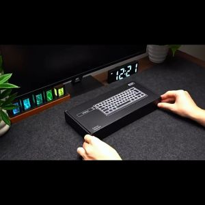 SG G61-5 61 Keys Wireless Gaming Keyboard  2.4G/BT/USB Tri-Mode RGB Backlit Compact 60% Layout With lanyard