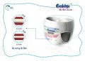 Tã/ bỉm dán GOLDGI +phiên bản mùa hè 2020 hàng nội địa nhật cao cấp Size S 84 miếng. 
