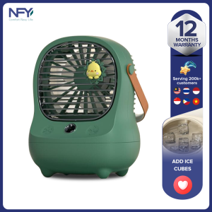 2023 new spray cooling fan mini fan USB charging dormitory home office mini cooling artifact