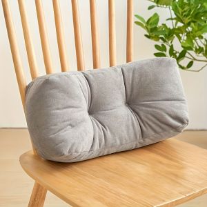 1pc Gorgeous Lumbar Pillow for Napping Student Backrest Cushion Chair Cushion Office Sleeping Pillow