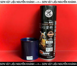 Sơn xịt Samurai H236 – Màu Tím Kim Loại Mariana 400ml chính hãng bám dính cao chống rỉ chống trầy