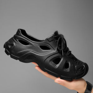 Sepatu Sendal Pria Wanita Sepatu Sandal Fashion Kekinian Antiair Bahan Karet EVA Supersoft Empuk Elastis Dan Ringan