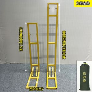 kt board support frame telescopic folding outdoor advertising truss poster display frame wedding stage background support frame