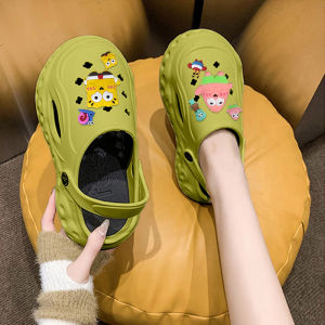 QZshop ฮอตมาก รองเท้าแตะหัวโตแฟชั่นคุณผู้หญิง ใส่แล้วแต่งตัวง่ายด้วยทรงรองเท้าสูงสุดเท่ พื้นนิ่มใส่สบายใส่ทำงานยังได้ เลือกสีเลือกไซส์กดสั่งเลยพร้อมส่ง