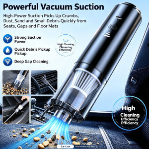 Powerful Wireless Vacuum Cleaner Portable Handheld Vacuum Long Battery Life Home Cleaning