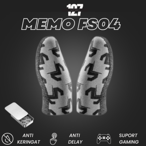 Sarung Jempol Gaming Memo FS04 – Finger Sleeve Sensitif Anti Slip untuk PUBG ML COD FF