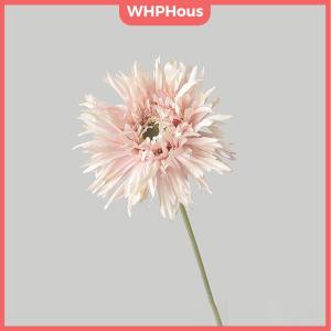 WHPHous Decorative Gerbera Artificial Flowers Non-fading Realistic Flower Arrangement Simulation Gerbera Home Decor