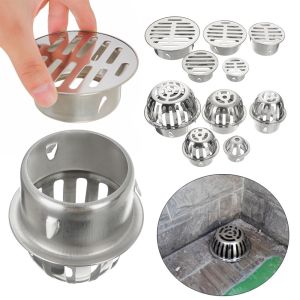 ART SUPPLIESX Useful Stainless Steel Anti-blocking Roof Floor Drain Drainage Plumbing Fitting Rain Pipe Cap Balcony Drainage Cover