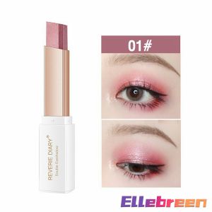 Two-tone Gradient Eyeshadow Pencil Waterproof and Sweat-proof Not Easy To Pluck Makeup Eye Shadow