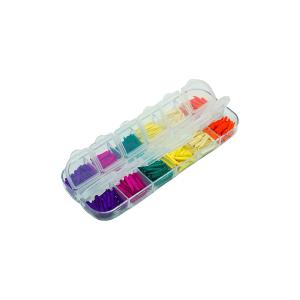 300Pcs/box Sterile Dental Wooden Wedges 6 Sizes Mixed For Composite Contouring Interproximal Disposable Dental Tools