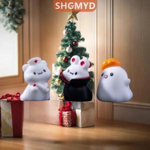 [COD] SHGMYD SPORTS 4 8ชิ้นของตกแต่งรูปผีฟักทองน่ารักรูปปั้นขนาดเล็กฮาโลวีนงานประดิษฐ์เรซิ่นของตกแต่งสวนนางฟ้าขนาดเล็ก