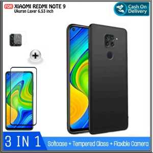 Paket 3in1 Full Case Redmi Note 9 / 9 Pro / 10 Pro / 10 / 10S Casing Premium Edition Hp Cover Xiaomi Redmi Note 9 / 9 Pro / 10 Pro / 10 / 10S Pengiriman Cepat