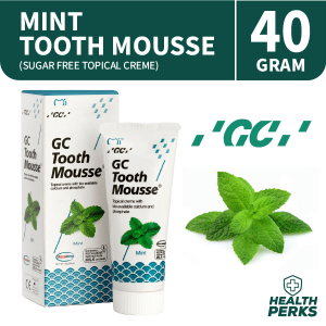 RECALDENT GC TOOTH MOUSSE TOPICAL CREME MINT 40G EXPIRY AUG 2027 SUITABLE FOR SENSITIVE TEETH KIDS BRACES PREGNANT NON FLUORIDE ANTI CAVITY FRESH