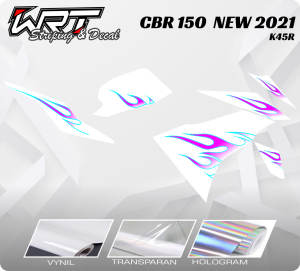Striping CBR -Stiker Decal CBR 2021 K45R Api