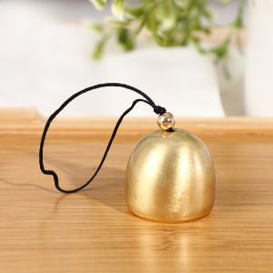 [Local Shipment]1Pc Pendant Metal Bell Alloy Pure Copper Vintage Wind Chime Ornament Anti-Theft DIY Craft Door Bell Home Decoration