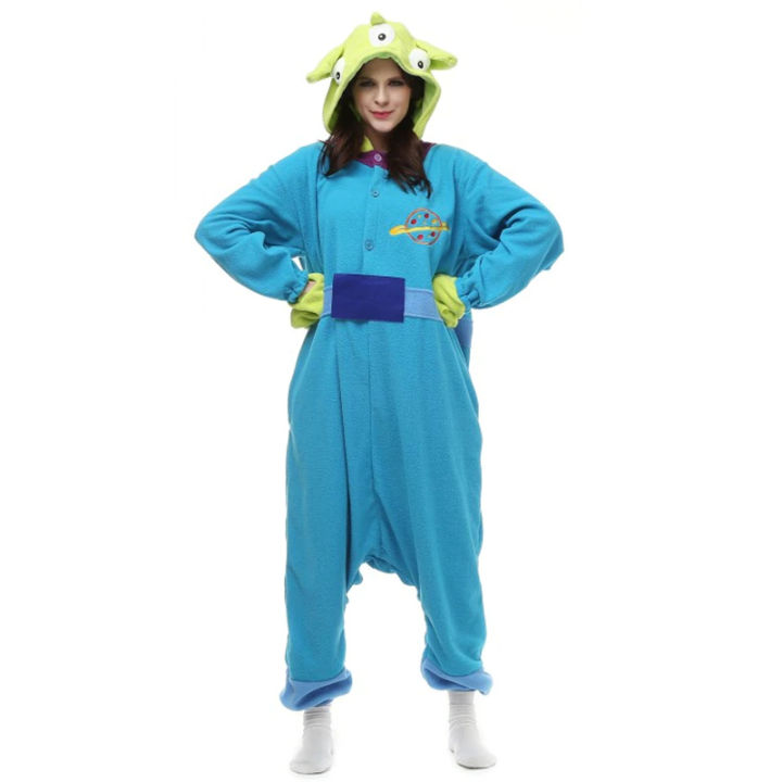 Toy Story Alien Onesie Cosplay Sleepwear Pajama Costume Lazada PH