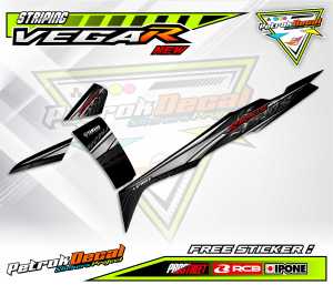 STRIPING VARIASI YAMAHA VEGA R / STICKER LIST MOTOR YAMAHA VEGA R