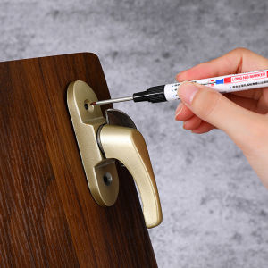 32mm Deep Hole Markers Bathroom Glass Tile Woodworking Decoration Multi-purpose Permanent Long Tip Metal Marker Pens