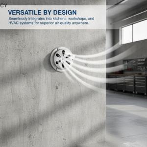 GY🌠🌠🌠 Universal 95mm 125mm Adjustable Air Vent Grille Round Cover for Professional Ventilation Projects