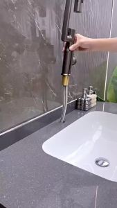 Sink Faucet 360° Rotation Water Tap kitchen stainless hot and cold Bathroom Faucet for Balcony 3Mode