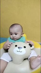 BDREAM Inflatable Baby Sofa Chair for Toddlers Feeding Seat And Play Chair