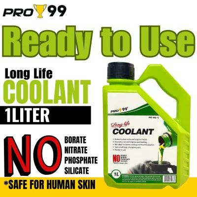 PRO99 Green Long Life Radiator Coolant 1 Liter Ready to Use