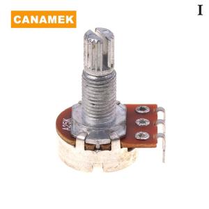 【CANAMEK】 Brass Shaft Potentiometer For Electric Guitar Bass A250K B250K A500K B500K