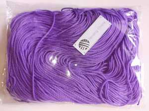 Tali PP Premium Warna-Warni 1-2mm untuk Kerajinan Tangan - Ungu Muda 100g