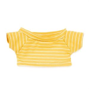 MIA สำหรับเด็กๆ ชุดแต่งตัวเปลี่ยนได้ 20ซม. ค่ะ แขนสั้นลายทาง เสื้อเชิ๊ต สีดำสีขาว เสื้อผ้าตุ๊กตาผ้า กางเกงตุ๊กตาผ้า เสื้อตุ๊กตาผ้า เสื้อผ้าตุ๊กตาผ้า