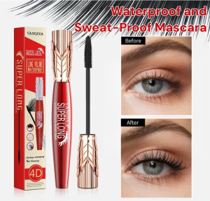 4D Waterproof And Sweat-Proof Mascara Thickening Lengthening Long-lasting Curling Non-Smudging Easy to Remove