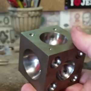 Steel Dapping Cube Metal Forming Tool Crafting Dapping Doming Block Metal Stamping Tool Doming Punch DIY Craft
