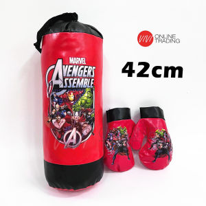 Bigger Boxing Set for kids with Glove Marvel Punching Bag Toys For Boys Mainan Budak Lelaki Boxing set