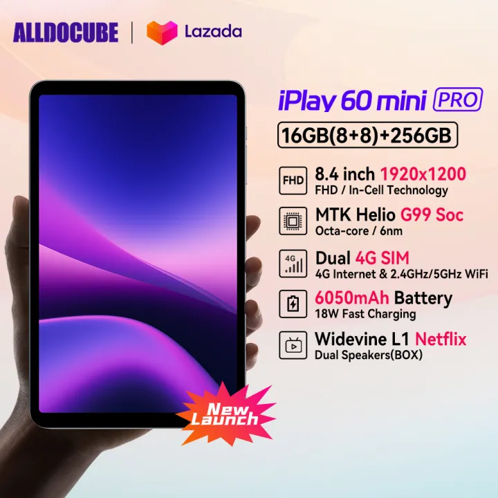 Exclusive Launch] ALLDOCUBE iPlay 60 mini Pro 8.4 inch tablet 16GB