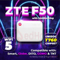 ZTE 5G PORTABLE/POCKET WIFI F50. 