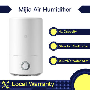 【Ready Stock】Original Xiaomi Mijia Air Humidifier 4L / 4.5LSilver Ion 99% Antibacterial Rated 36 Hours Humidification Mute Humidification