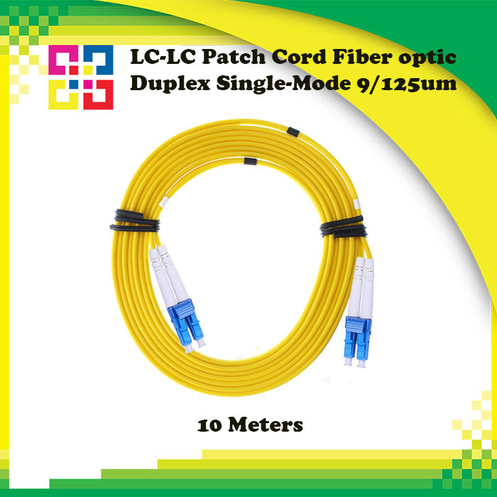 FP7618 1M SM FIBRE PATCH LEAD LC-LC OD 2.0MM DX 9/125 LSZH OS2 PRO2 main image 0