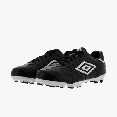 Umbro Speciali Eternal Club FG - Football Soccer Shoes (Black / White) 81082U-FZ9