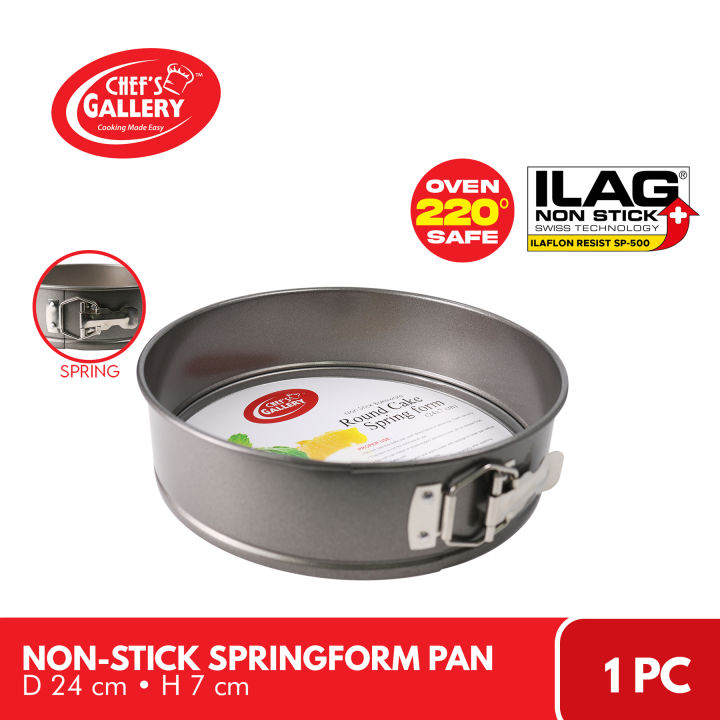 Chefs Gallery ILAG Non-Stick Round Spring Form Cake Pan 24cm