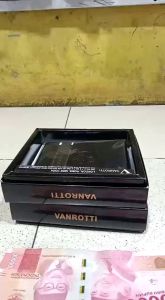 [COD]Dompet Kulit Pria Asli Original Model kecil Mini tipis Slim Wallet 100% Kulit Sapi Asli Best Dompet Kulit VANROTTI