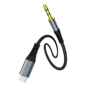 Gold Plateds USB Type C to 3.5mm 1/8 Sound Stereos Cable For Speakers Amplifiers and HIFIs Systems