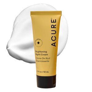 A Brightening Night Cream - Echinacea & Argan Oil - 1.7 fl oz.    Radiance Boosting Night Face Cream for Women & Men Hydrating & Revitalizing Moisturizer for Uneven Skin Tone & Dullness