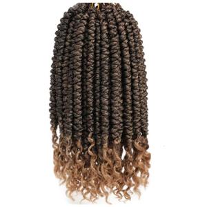 Stylish 12 Strand Braided Hair Extension Dreadlock Ponytail Holder Hairband For Music Festival And Senegalese Women Wear
